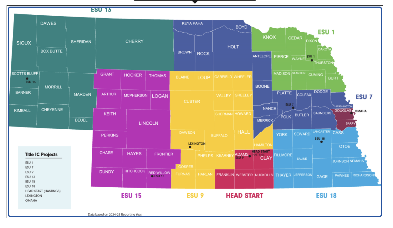 Migrant Education Map